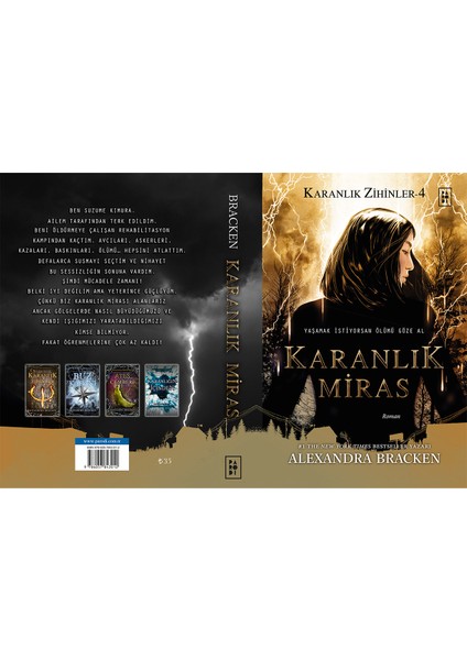 Karanlık Miras - Alexandra Bracken (Karanlık Zihinler Serisi 4. Kitap)