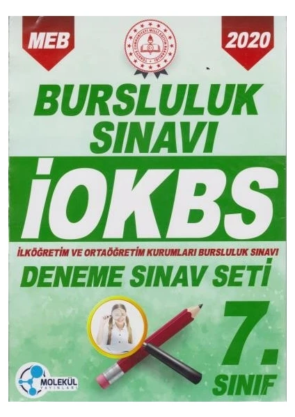 Molekül 7. Sınıf Bursluluk Sınavı İokbs Deneme Sınav Seti