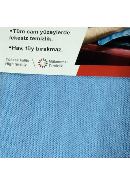 Mikrofiber Cam Bezi Iz Bırakmaz 45 X 65 CM