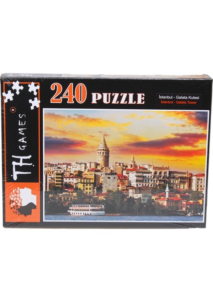 Istanbul Galata Kulesi Puzzle 240 Parça