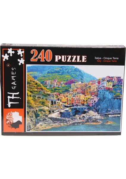 Italya Cinque Terre Puzzle 240 Parça