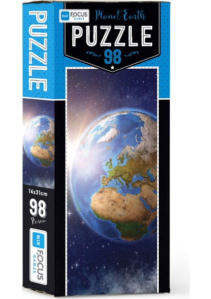 Blue Focus 98 Parça Puzzle Planet Earth