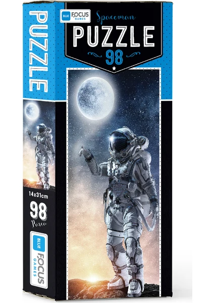 Blue Focus 98 Parça Puzzle Spaceman