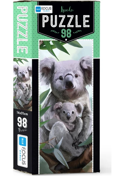 Blue Focus 98 Parça Puzzle Koala