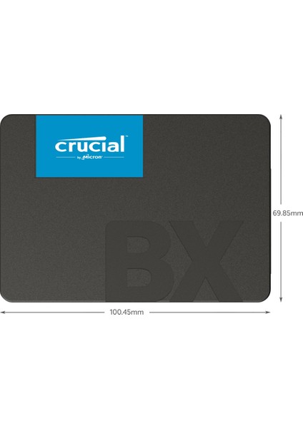 BX500 2000GB SSD 540-500 3D NAND SATA 2.5 CT2000BX500SSD1