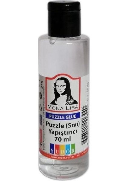 EN71 Monalisa Puzzle Sıvı Yapıştırıcı 70 ml Non Toxic