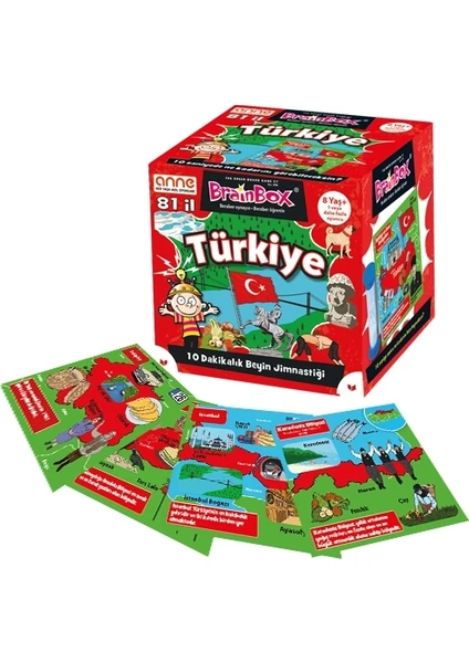 Green Board Games BrainBox Türkiye Türkçe Hafıza Oyunu