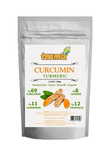 Curcumin Altın Yoğurt Kürü 100 gr