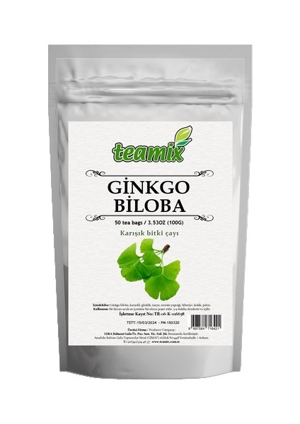 Ginkgo Biloba Çayı