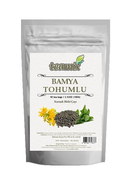 Bamya Tohumlu Çay