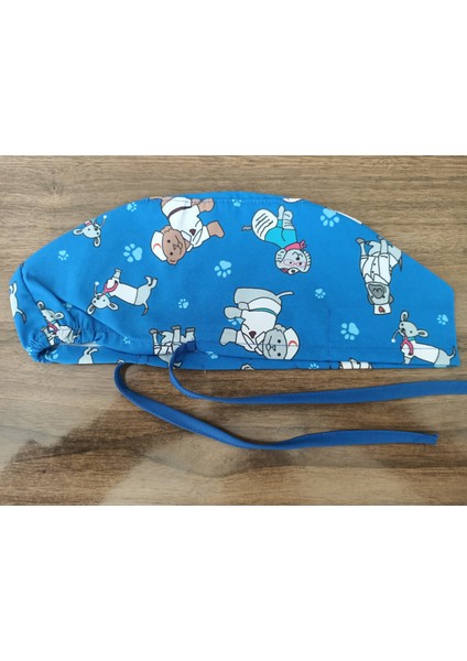 Şirin Köpekler Desenli Doktor Hemşire Hastane Aşçı Cerrahi Bonesi fiyatları