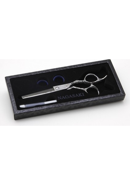 Özel Seri Damascus Efile Profesyonel Saç Kesim Ara Makası 6.5 Inch modelleri