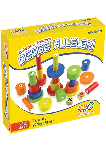 Hi-Q Toys Denge Kuleleri