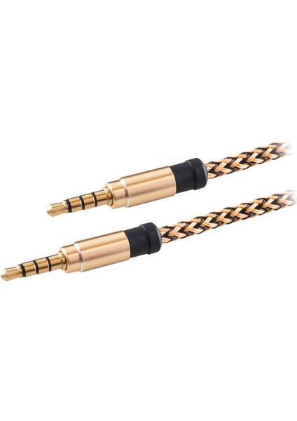 Acoustic 0211 Halat Tipi Aux Kablo Gold