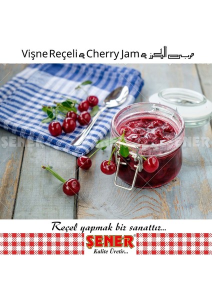 Reçel 1500 gr Vişne