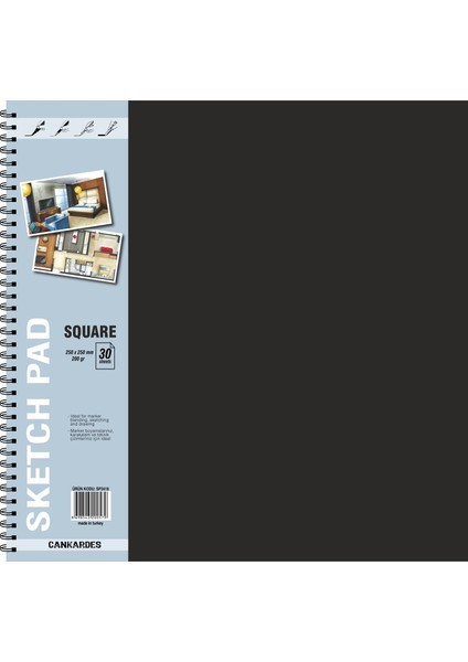 Pad Marker Defteri Square - 200 gr