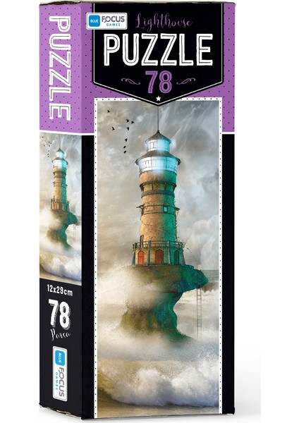 Blue Focus 78 Parça Puzzle Lighthouse