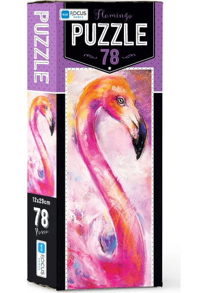 Blue Focus 78 Parça Puzzle Flamingo