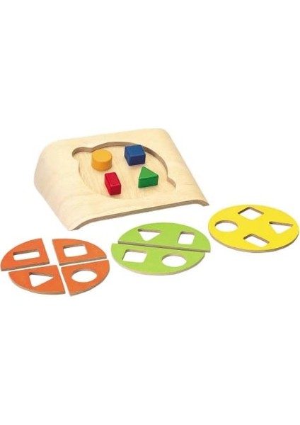 Plan Toys Geometrik Şekil Dizme Tablası fiyatları