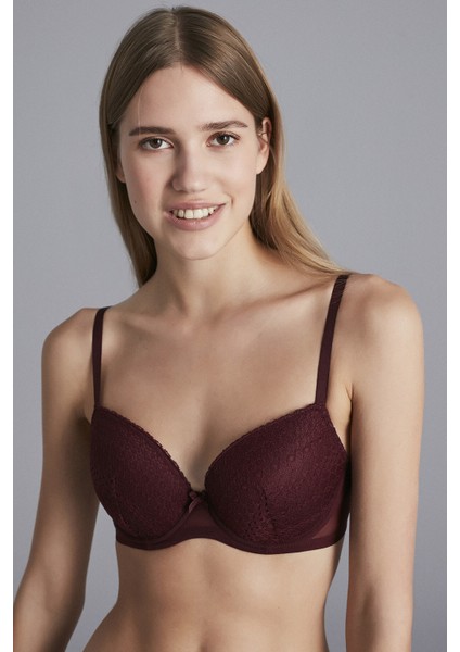 Vişne Laluce Lace Sütyen
