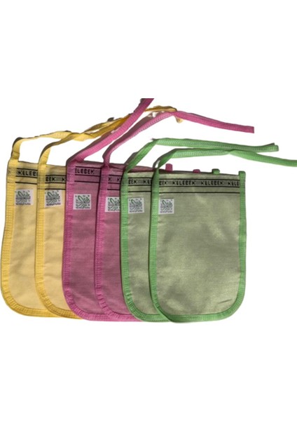 Ince Kese 6 Adet Spa Kese Banyo Kesesi Bora Kese