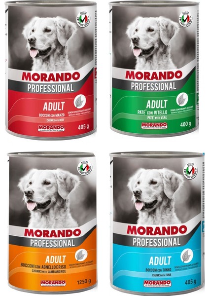 Karışık Köpek Konserve 24'lü