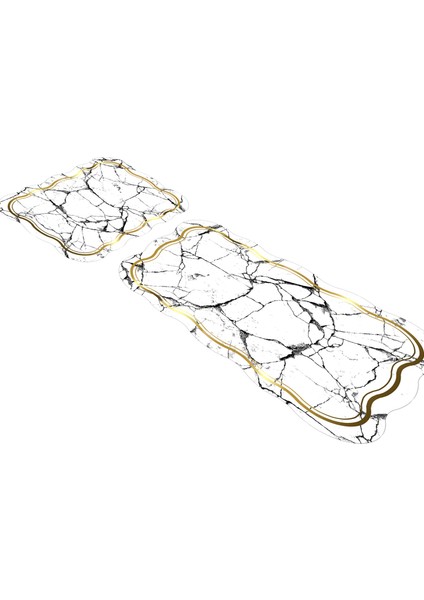 Defne Özel Kesim Yıkanabilir Kaymaz Taban 2'li Paspas Seti Klozet Takımı modelleri