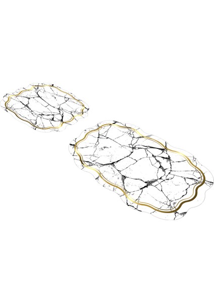 Fulya Özel Kesim Yıkanabilir Kaymaz Taban 2'li Paspas Seti Klozet Takımı modelleri