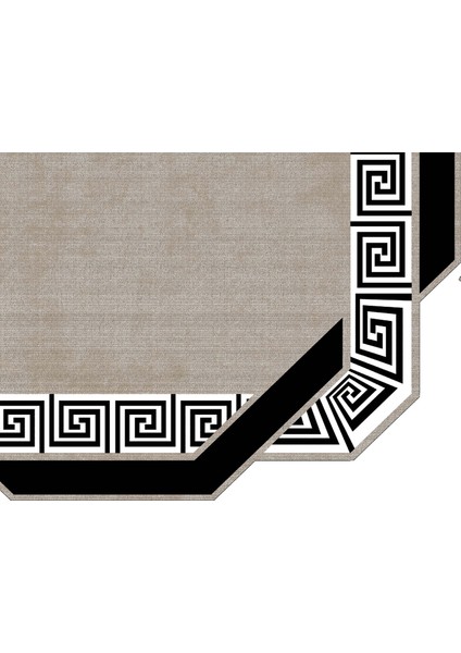 Fesleğen Özel Kesim Yıkanabilir Kaymaz Taban 2'li Paspas Seti Klozet Takımı fırsatları