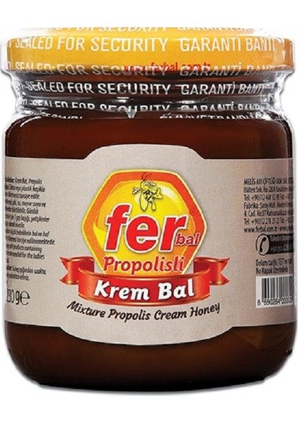 Propolisli Krem Bal 230 gr