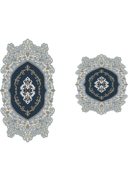 Antoryum Özel Kesim Yıkanabilir Kaymaz Taban 2'li Paspas Seti Klozet Takımı fiyatları