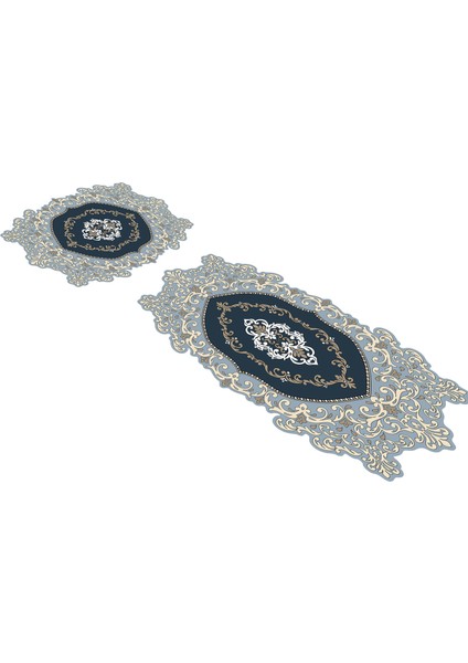 Antoryum Özel Kesim Yıkanabilir Kaymaz Taban 2'li Paspas Seti Klozet Takımı modelleri