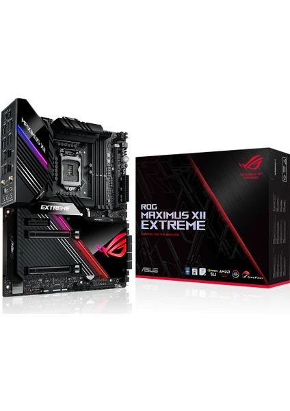 ROG Maximus XII Extreme Intel Z490  DDR4 4700 MHz (OC) Lga1200 AX Wifi + Bt eAtx Anakart