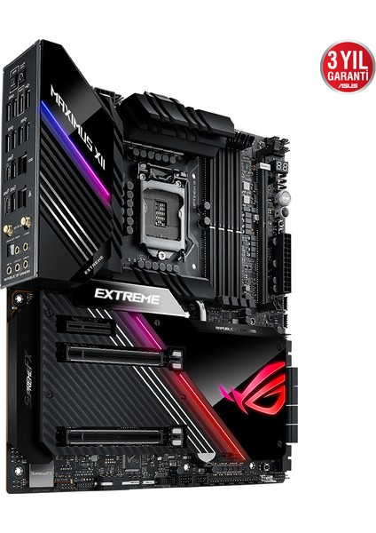 ROG Maximus XII Extreme Intel Z490 DDR4 4700 MHz (OC) Lga1200 AX Wifi + Bt eAtx Anakart