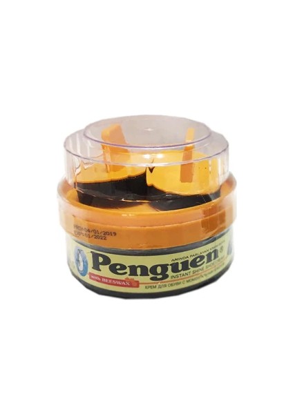 Krem Ayakkabı Boyası 200 ml Cilalı Çift Süngerli