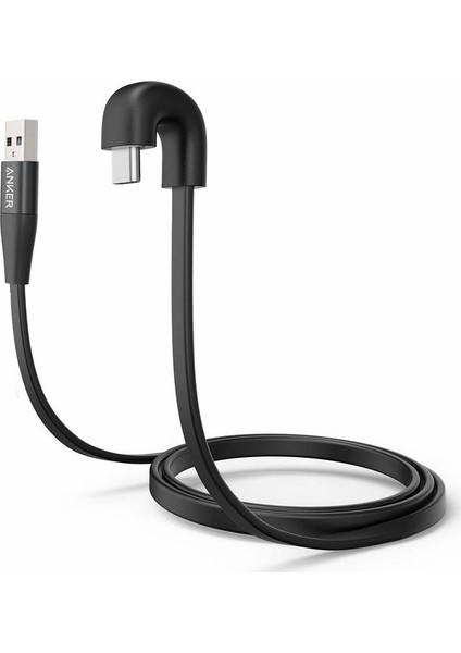 PowerLine Play Type-C Oyuncu Şarj Kablosu - 0.9m - A8722 - Siyah (Anker Türkiye Garantili)