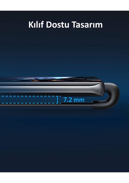 PowerLine Play Type-C Oyuncu Şarj Kablosu - 0.9m - A8722 - Siyah (Anker Türkiye Garantili) modelleri