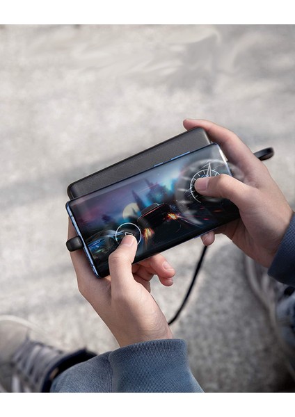 PowerLine Play Type-C Oyuncu Şarj Kablosu - 0.9m - A8722 - Siyah (Anker Türkiye Garantili) indirimleri