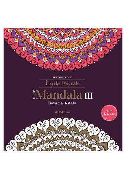 Mandala III Boyama kitabı - İlayda Bayrak