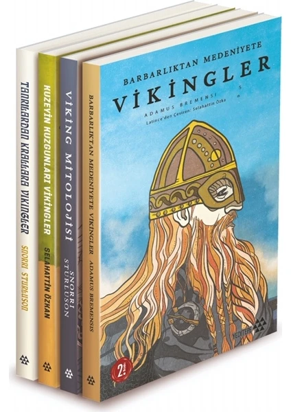 Viking Kitapları 4 Lü Set - Snorri Sturluson - Selahattin Özkan