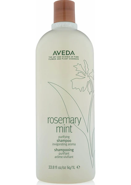 Rosemary Mint Purifying Shampoo Arındırıcı Şampuan 1000 ml