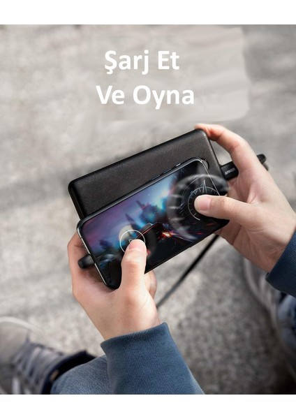 PowerLine Play MFI Lightning Oyuncu Şarj Kablosu (Apple Lisanslı) - 0.9m - A8712 - Siyah (Anker Türkiye Garantili) fırsatları