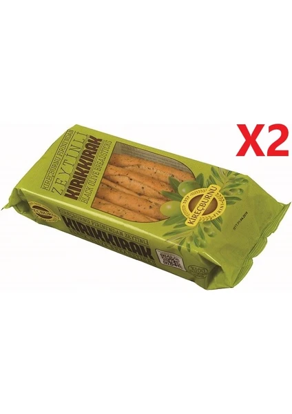 Kireçburnu Fırını Zeytinli Kırıkkırak 165 gr x 2'li