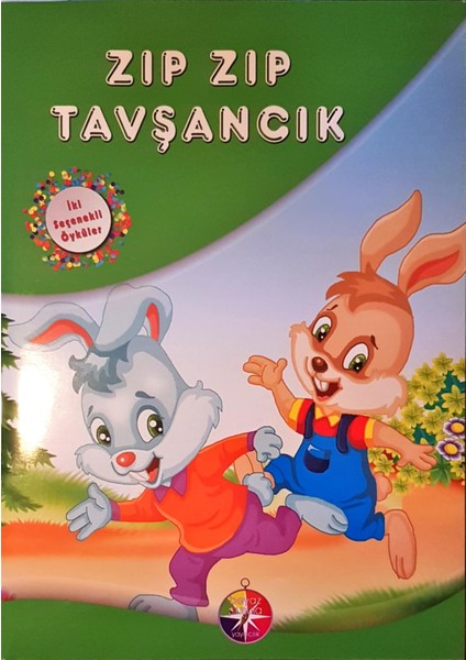 İki Seçenekli Öyküler - Zıp Zıp Tavşancık - Aziz Sivaslıoğlu