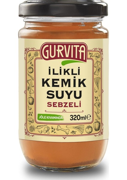 İlikli Kemik Suyu Sebzeli 320 ml