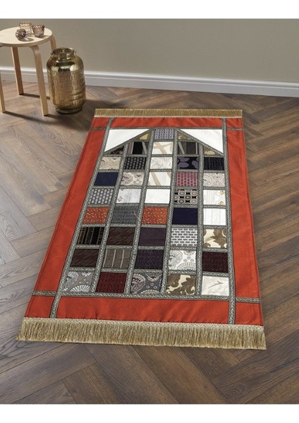 Patchwork Seccade Nar Çiçeği