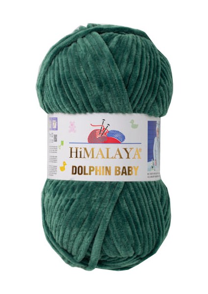 Dolphin Baby 5'li Örgü İpi + Balım Misinalı Şiş 6 mm 360 Yeşil