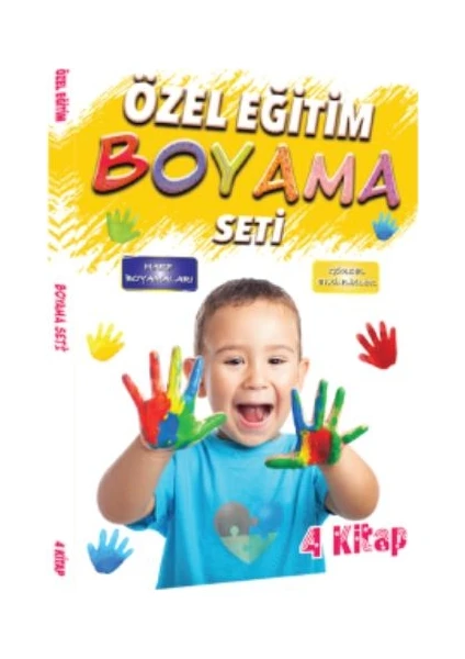 Özel Eğitim Boyama Seti 4 Kitap