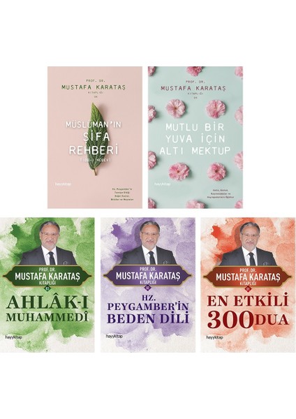 Mustafa Karataş Müslümanın Başucu Kitapları Seti 5 Kitap - Mustafa Karataş