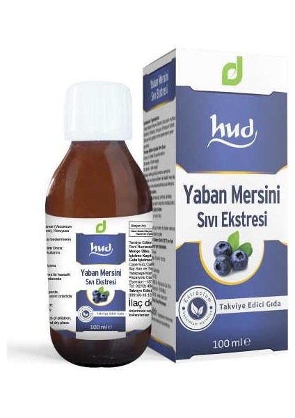 Yaban Mersini Sıvı Ekstresi 100 Ml.